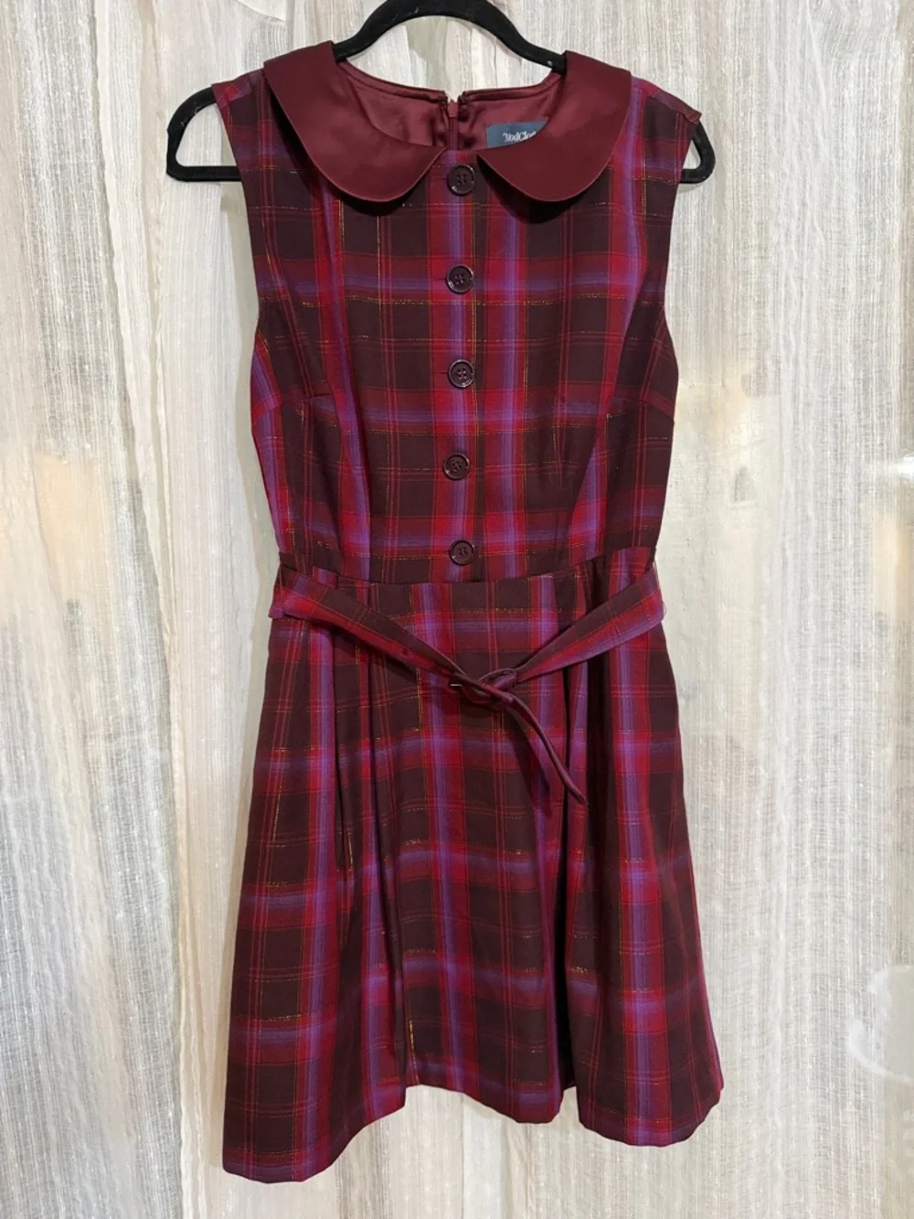 ModCloth plaid dress